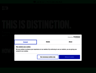 distinction.co.uk screenshot