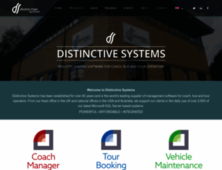 distinctive-systems.com screenshot