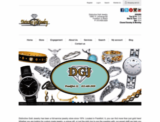 distinctivegold.com screenshot
