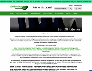 distinctivegolf.com.au screenshot