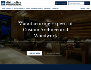 distinctivewooddesigns.com screenshot