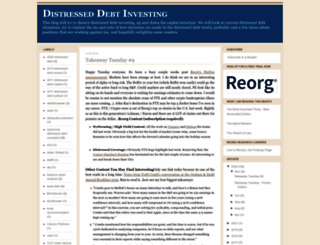 distressed-debt-investing.com screenshot