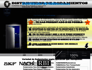 distribuidorderodamientos.com screenshot