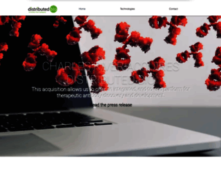 distributedbio.com screenshot
