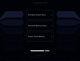distribution.xpalpower.com screenshot