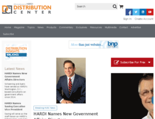 distributioncentermag.com screenshot