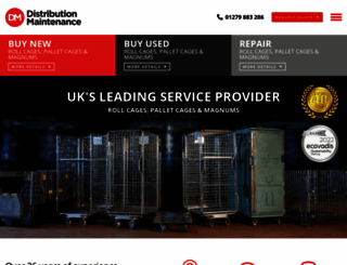 distributionmaintenance.com screenshot