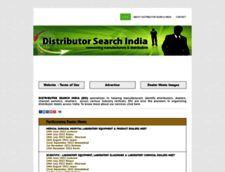 distributorsearchindia.net screenshot