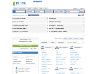 districtofcolumbia.kedna.com screenshot