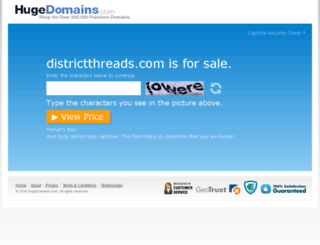 districtthreads.com screenshot