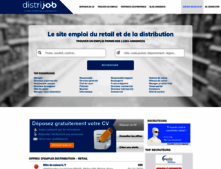 distrijob.fr screenshot