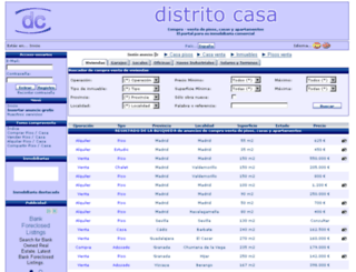 distritocasa.com screenshot