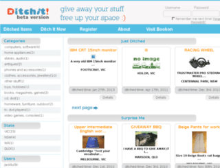 ditchit.com.au screenshot