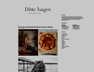 ditteisager.dk screenshot