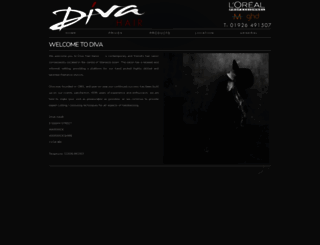 diva-hair.co.uk screenshot