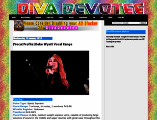 divadevotee.com screenshot