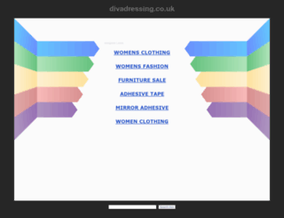 divadressing.co.uk screenshot