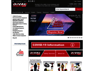 divalsafety.com screenshot