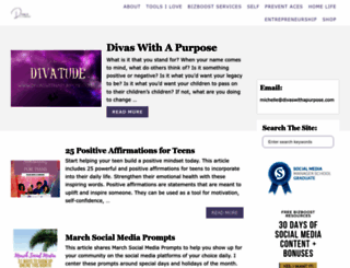 divaswithpurpose.wordpress.com screenshot