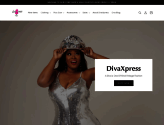 divaxpress.myshopify.com screenshot