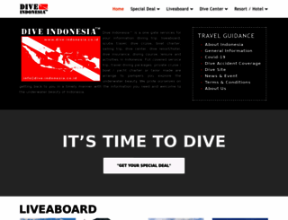 dive-indonesia.co.id screenshot