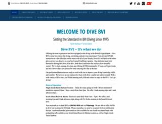 divebvi.com screenshot