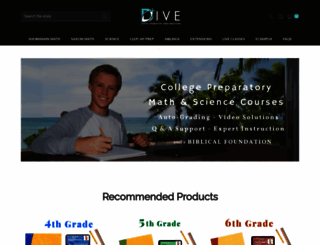 diveintomath.com screenshot