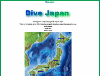 divejapan.com screenshot