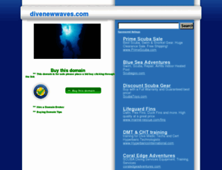 divenewwaves.com screenshot