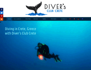 diversclub-crete.gr screenshot