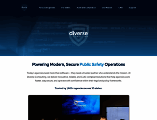 diversecomputing.com screenshot
