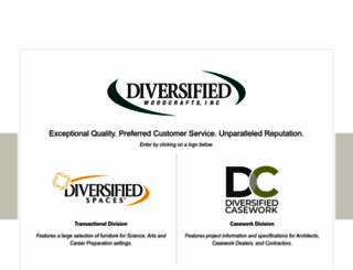 diversifiedwoodcrafts.com screenshot