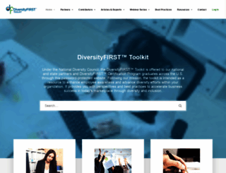 diversityfirsttoolkit.org screenshot