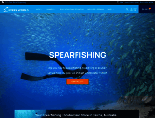 diversworld.com.au screenshot