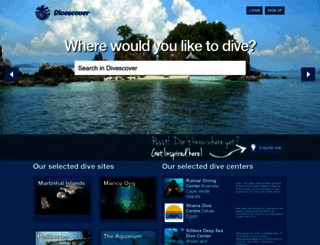 divescover.com screenshot