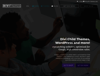 divi-themes.com screenshot