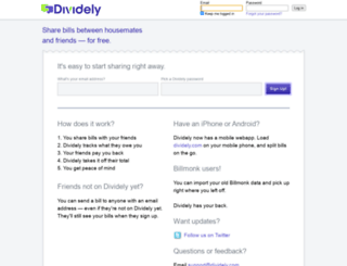 dividely.com screenshot