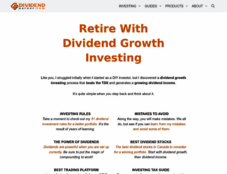 dividendearner.com screenshot
