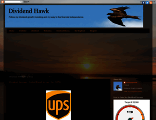 dividendhawk.blogspot.ca screenshot