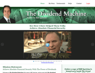 dividendmachine.com screenshot