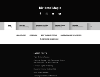 dividendmagic.com.my screenshot