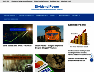 dividendpower.org screenshot
