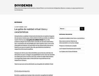 dividends.es screenshot