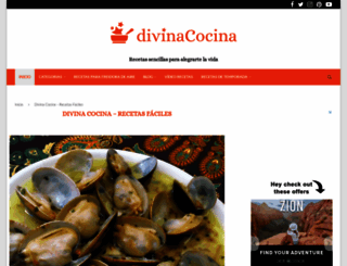 divinacocina.es screenshot
