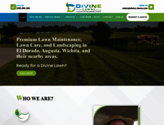 divine-lawns.com screenshot