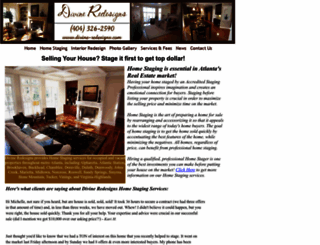 divine-redesigns.com screenshot