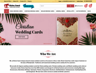 divinecaard.com screenshot
