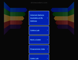 divinecoders.com screenshot