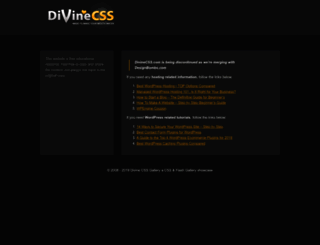 divinecss.com screenshot