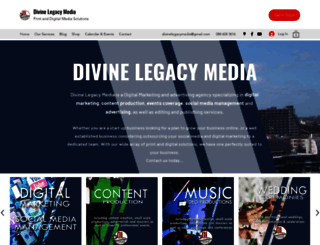 divinelegacymedia.com screenshot